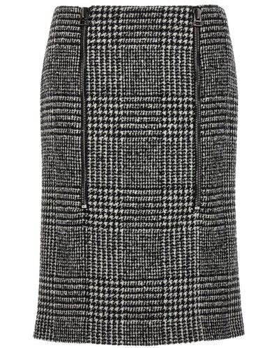 Gray Tom Ford Skirts For Women Lyst