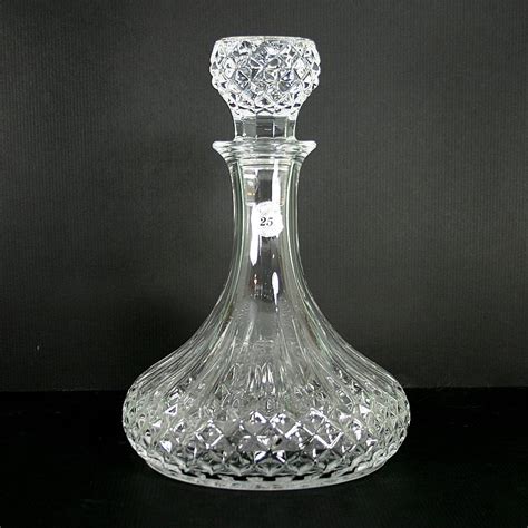 Cristal D Arques Durand Longchamp Ships Decanter And Stopper