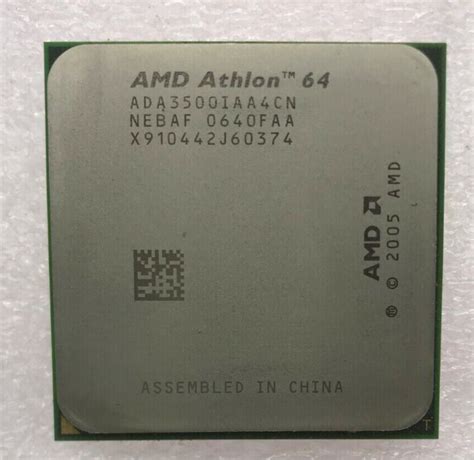 AMD Athlon 64 3500+ 2.2 GHz (ADA3500IAA4CN) Processor. Good Pull | eBay