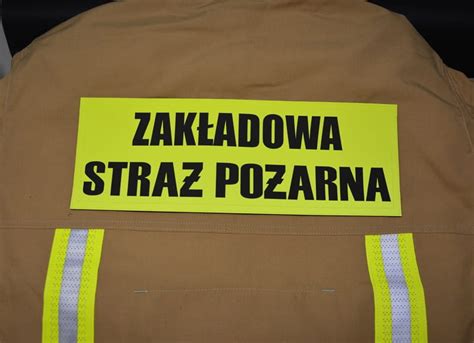 Du A Odblaskowa Naszywka Zsp Na Ubranie Specjalne Sklep Stra Acki