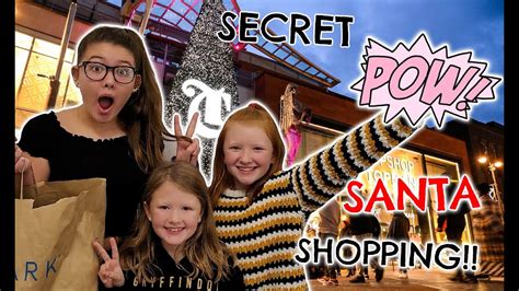 Secret Santa Shopping Vlogmas Day Youtube