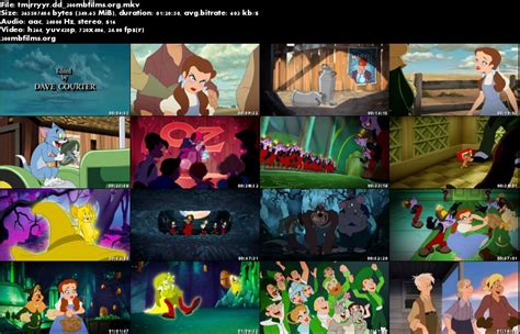 Tom and Jerry Back To Oz (2016) DVDRip 350MB Full Speed Direct Download ...