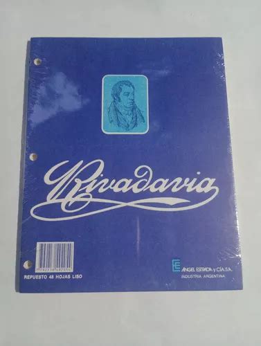 Rivadavia Repuesto Escolar N 3 X 48 Hs Liso Pack X 10 Un