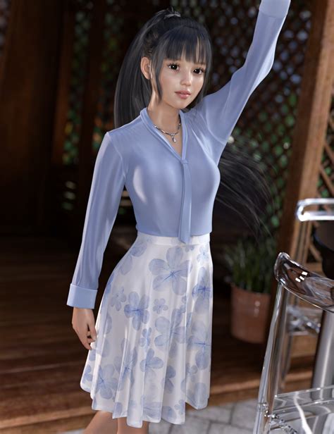 Dforce Sumire Outfit For Genesis And Females Daz D