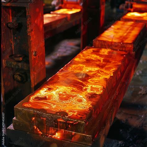 Copper Cathodes After Fire Refining Electrolytic Refining And Casting