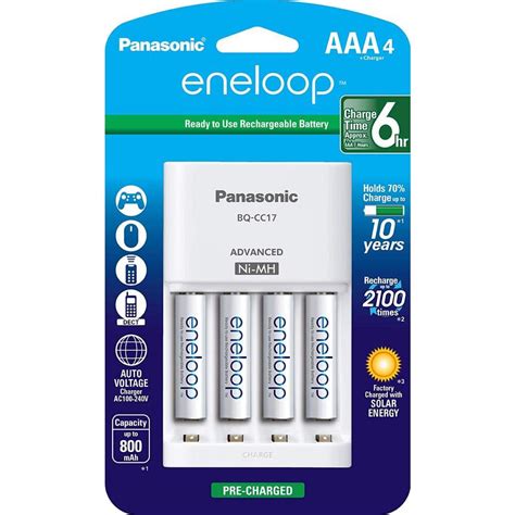 Panasonic Eneloop Advanced Individual Cell Battery Charger Pack With