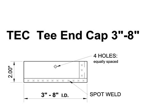 BEST-Flex Model "LHR" TEC Tee End Cap – New England Chimney Supply