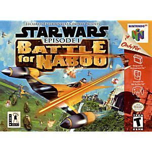 Star Wars Battle for Naboo Nintendo 64 Game