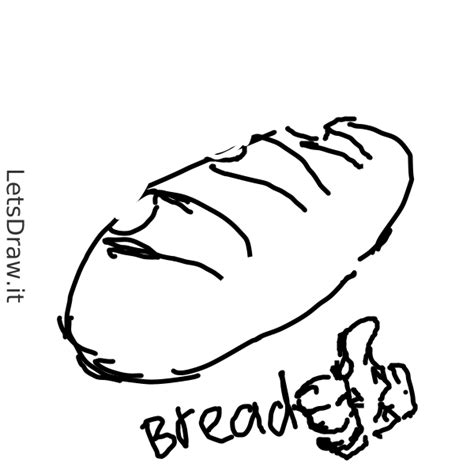 How To Draw Bread Zwbiqhtfn Png Letsdrawit