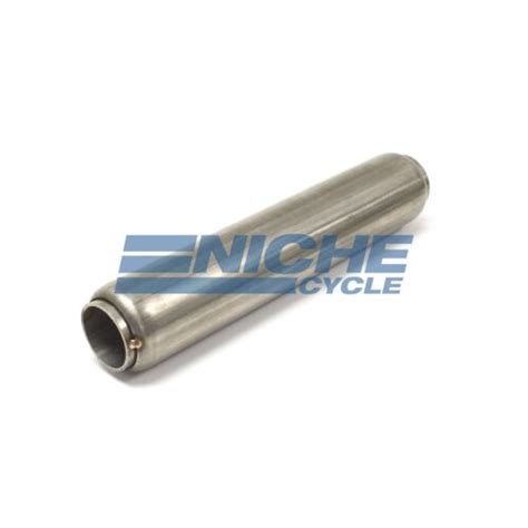 Stainless Steel Glass Pack Exhaust Pipe Insert Baffle Muffler 1 1 2 1 5 Ebay