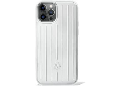 Rimowa Aluminum Groove Case for iPhone 12 & 12 Pro in Polycarbonate