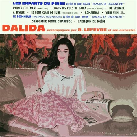 Les Enfants du Pirée Álbum de Dalida LETRAS