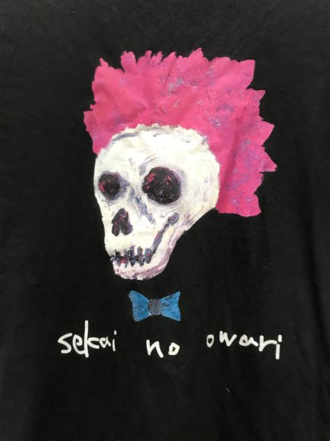 Japan Band Shirt Sekai No Owari Men S Fashion Tops Sets Tshirts