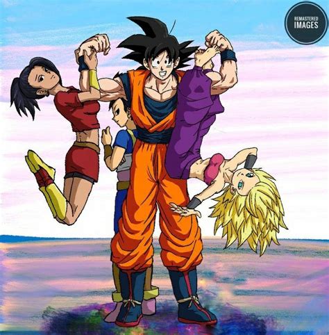 Goku Kyabe Caulifla Kale Personajes De Goku La Hermana De Goku Sexiz Pix