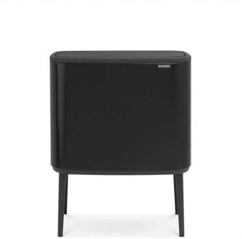 Roska Astia Brabantia Bo Touch L Matt Black Taloon