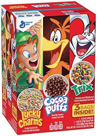 Product Of General Mills Lucky Charms Cocoa Puffs And Trix Cereal