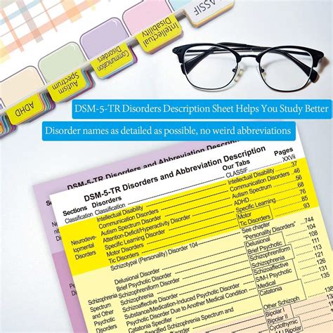 Pcs Upgraded Index Tabs For Dsm Tr Color And Laminated