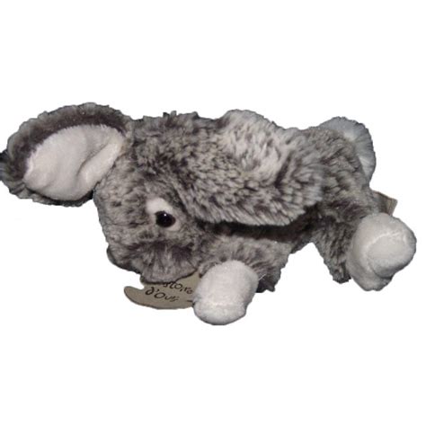 Doudou Histoire D Ours Lapin Gris Blanc Fonce Ho