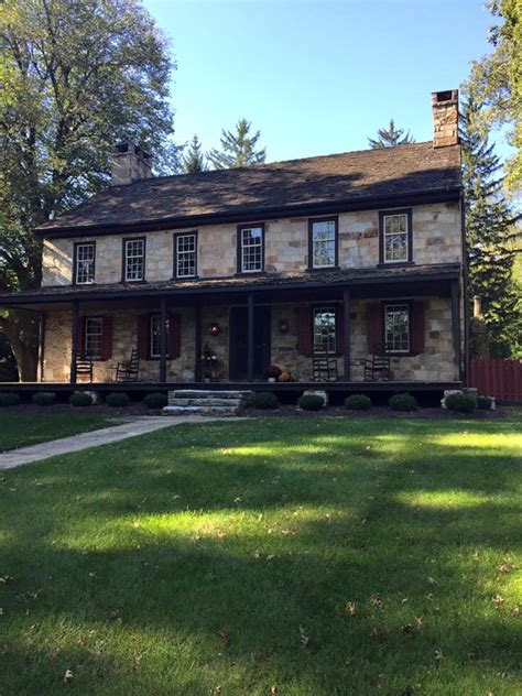 Pin By Dawn Laskowski On Stone Houses Colonial House Stone Houses