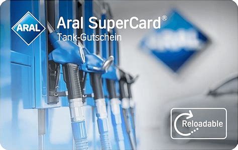 Reloadable Tankgutschein Aral SuperCard