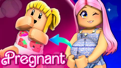 Pregnant In Roblox Baby Goldie Is Stuck Inside My Belly Youtube