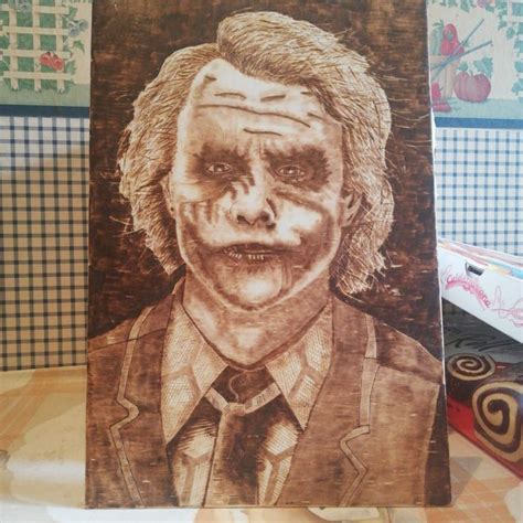 Pyrography X Pyrography Male Sketch Art