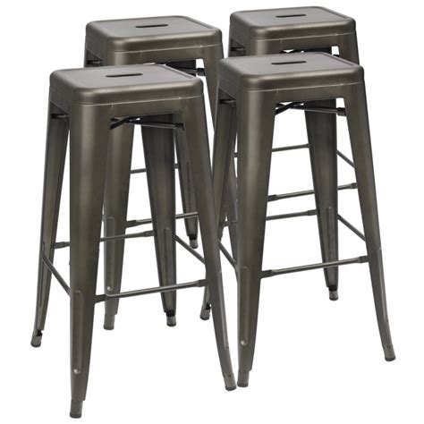 Chair Metal Bar Stool