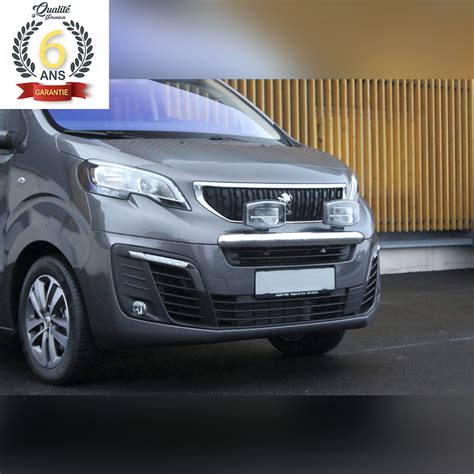 Rampe De Phare Inox Peugeot Traveller 2016 SUV 4X4 CUSTOM