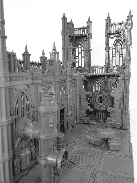 Pin By Thomas Mahony On 30k40k Miniatures Warhammer Terrain 40k