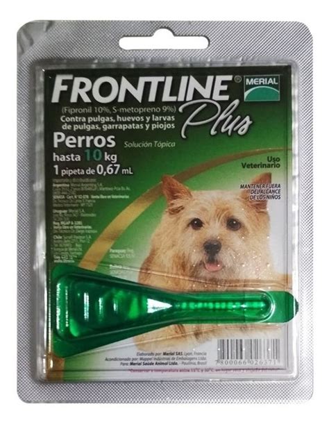 Pipeta Antipulgas Frontline Plus Perro Hasta Kg Mundo Mascota