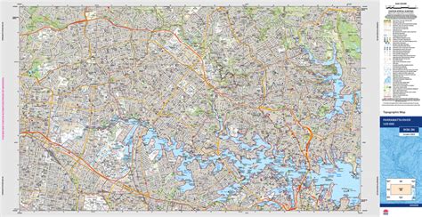 Parramatta River 9130-3N | NSW Topographic map