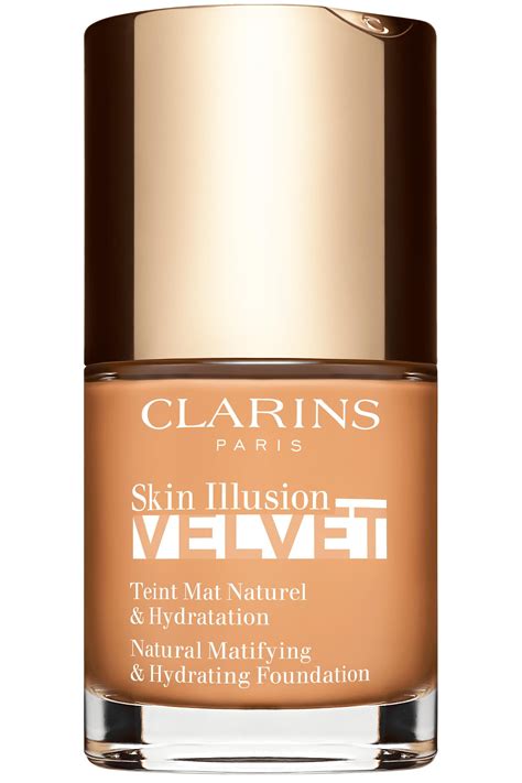 Clarins Fond De Teint Effet Mat Naturel Hydratation Skin Illusion