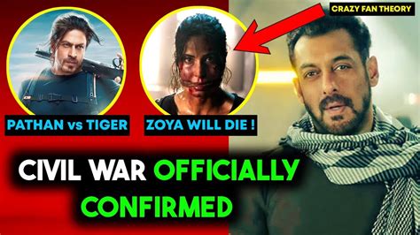 Pathan Vs Tiger 😱🤯 Civil War In Spy Universe Film Duniya Youtube