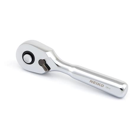 Snapklik.com : Neiko 03001A Stubby Ratchet, 1/4 Inch Ratchet Wrench, 108-Tooth Reversible ...