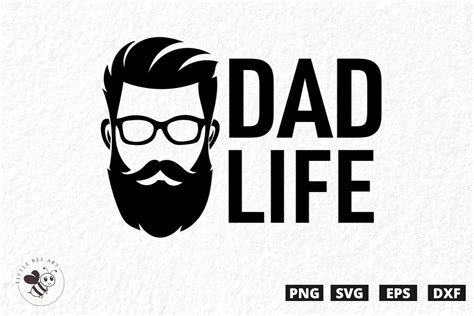 Dad Life Svg Graphic By Little Bee Art · Creative Fabrica