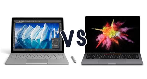 Microsoft Surface Book Vs Apple Macbook Pro 2016 Whats The Difference