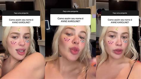 Vídeo Karoline Lima fala sobre seu nome completo TV Famosos gshow