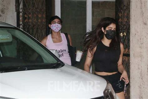 Pictures Gym Besties Janhvi Kapoor Sara Ali Khan Papped Together