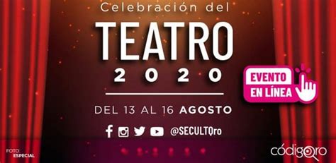 Secult Celebrar El D A Mundial Del Teatro Con Puestas En Escena