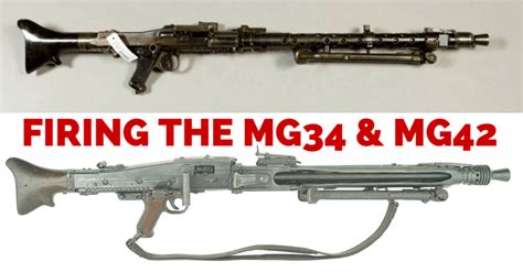 Shooting the MG-34 and MG-42 | War History Online