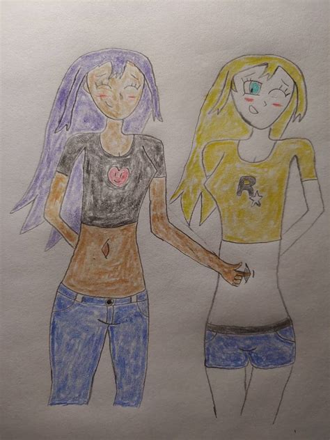 Alexis Tickles Ariannas Belly Button By Goodman2025 On Deviantart