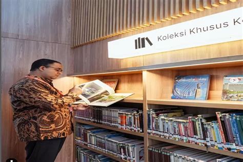 Anies Baswedan Kunjungi Perpustakaan Umum Daerah Dki Jakarta Jaklib