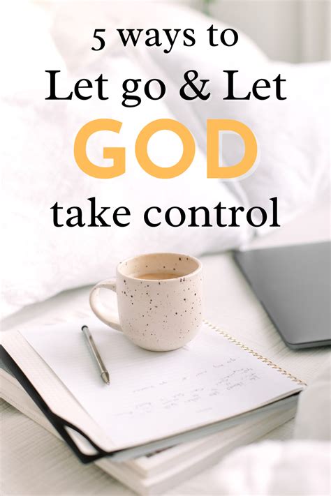 Giving It To God 5 Ways To Let Go And Let God Take Control Lift Your