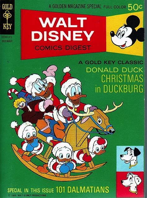 Walt Disney Comics Digest Carl Barks Reprint Pencil Ink