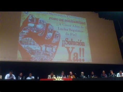 SME Martin Esparza En Foro 11 Octubre 2014 YouTube