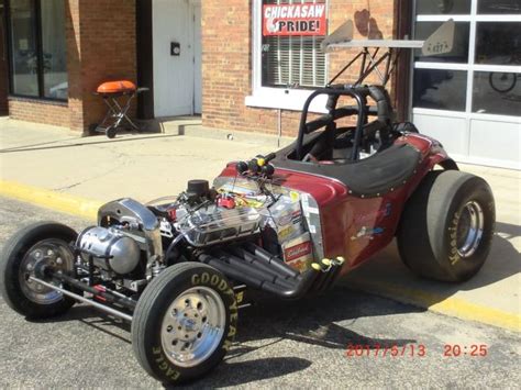 Bantam Altered Drag Car Bbc Chevy Engine Nostalgic Race