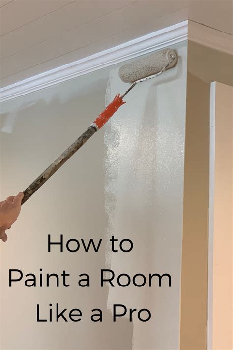 How To Paint A Room Like A Pro In A Few Easy Steps Room Paint