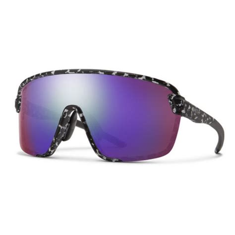 Smith Sunglasses Bobcat Matte Black Marble Chromapop Violet Mirror Lens Performance Bégin