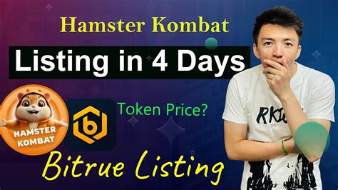 Hamster Kombat Listing In Days Bitrue Listing Hamster Kombat Token