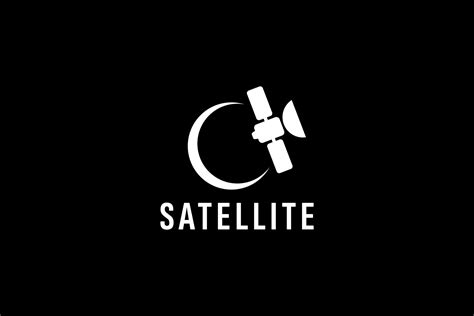 satellite logo vector icon illustration 26543779 Vector Art at Vecteezy